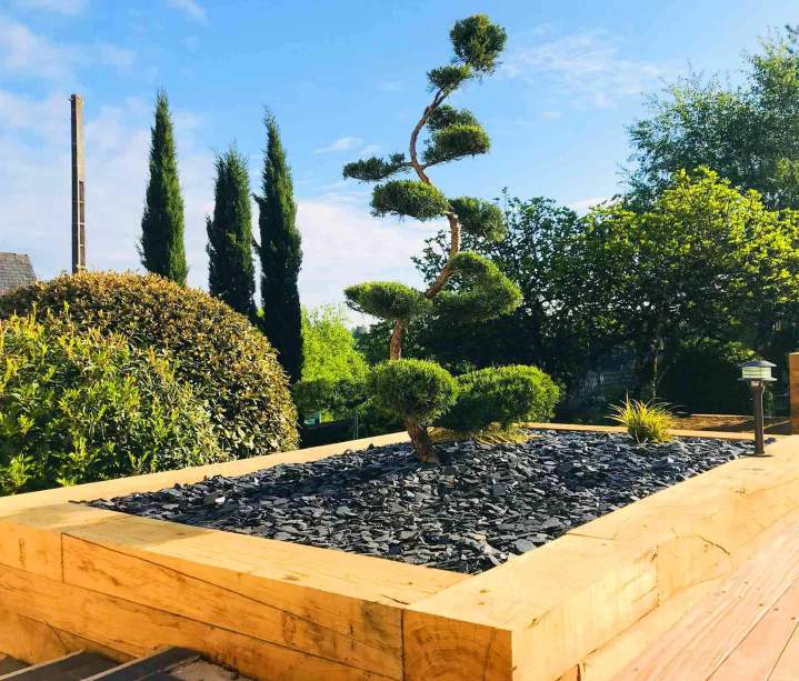 Conception et aménagement complet de votre espace extérieur.