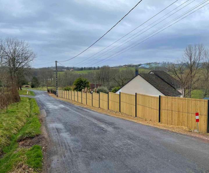 Pose de clôtures Brive-la-Gaillarde